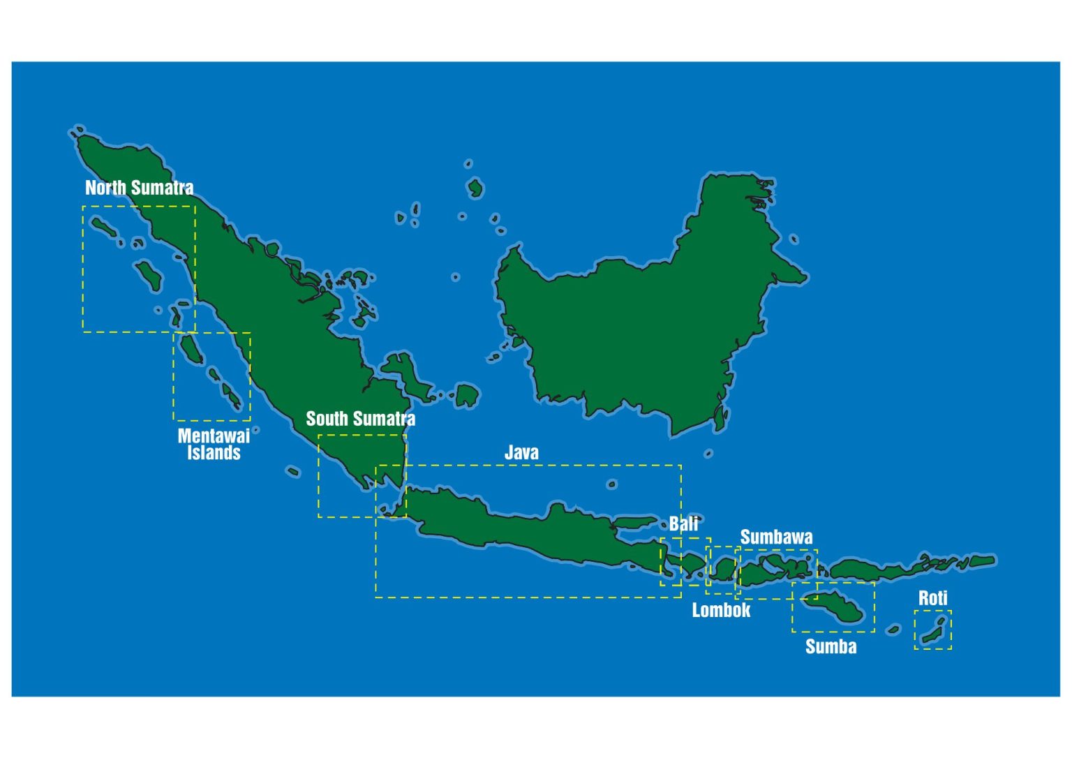 Indonesia Main Map